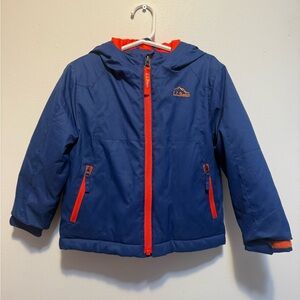 L.L. Bean Youth Jacket in Blue and Orange